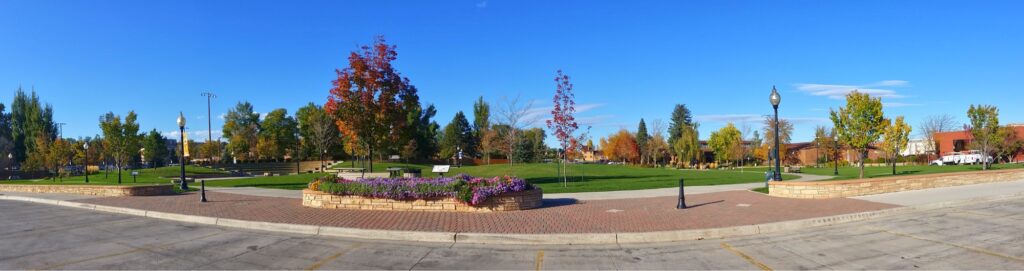 Panoramic Photo of Whitney Commons