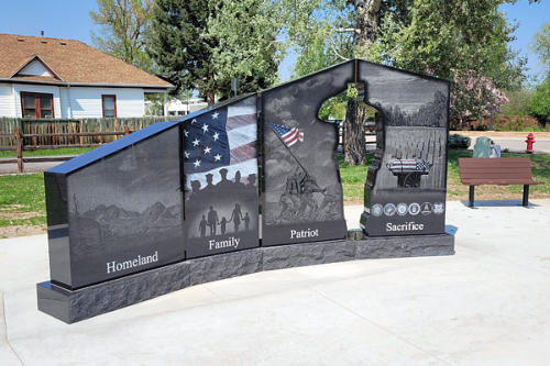 Whitney Commons Gold Star Family Memorial Photo